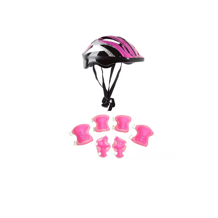 MiniBiker Helmet + Protectors (One Size Fits All)